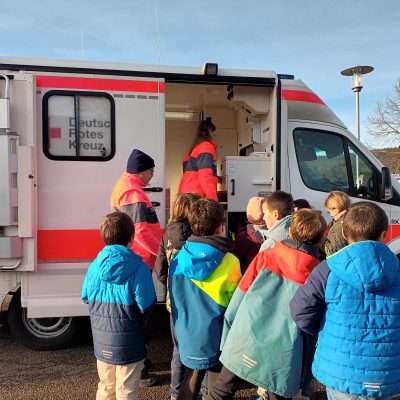 DRK Ortsverein Bönnigheim zu Gast an der Grundschule Freudental