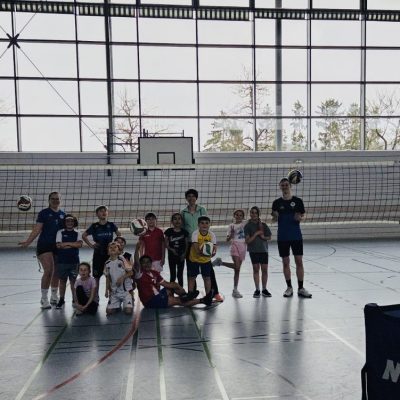 Pritschen, Baggern und jede Menge Spaß