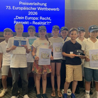 Tierisch stark! Unsere Vierer erfolgreich bei Europäischem Wettbewerb